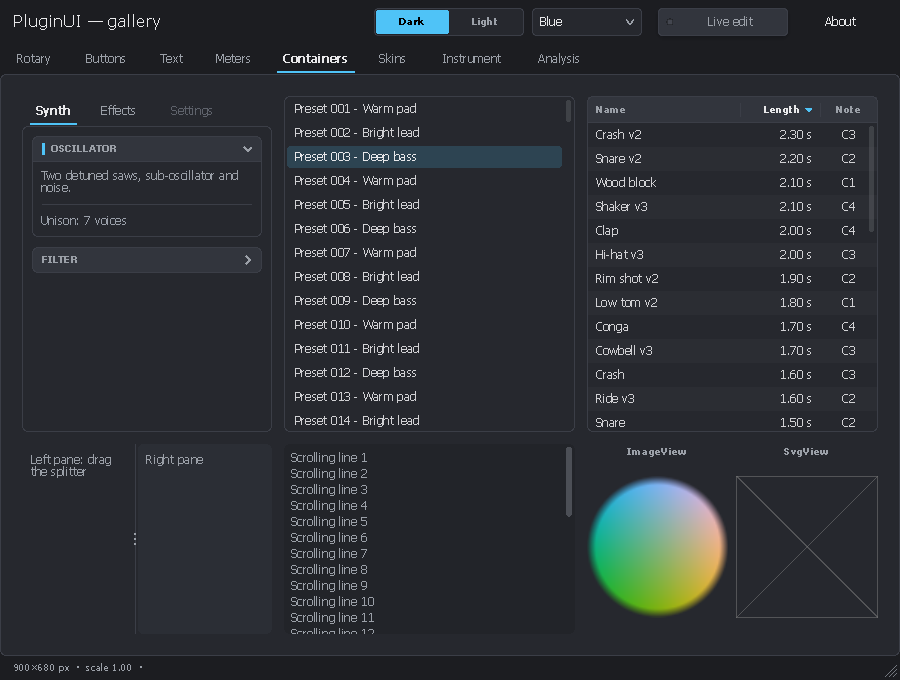 Containers and lists